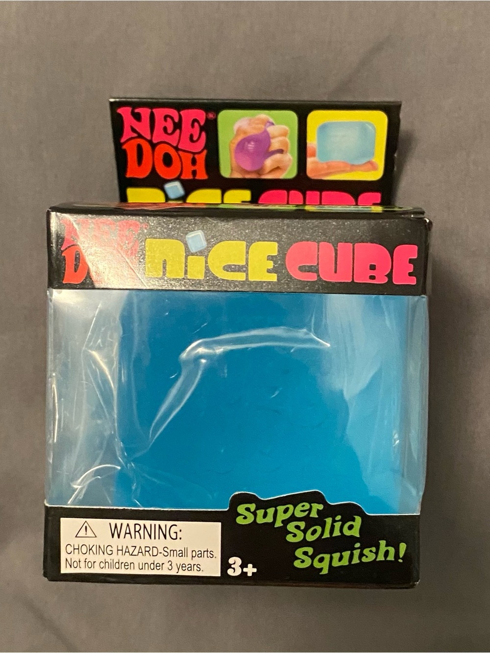 NeeDoh Nice Cube Blue | NEW SEALED | Hard to Find / Sold Out | Ships Today
